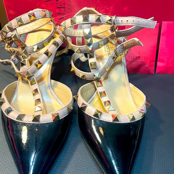 Valentino Rockstud patent leather pumps - Picture 4 of 5